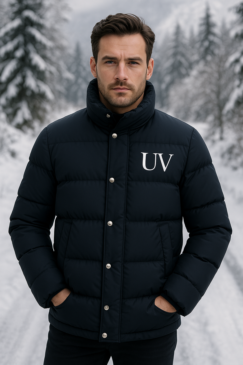 UV ATELIER Cloudy & Snowlite Padded Puffer Jack