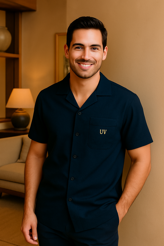 UV ATELIER Signature Linen Cuban Shirt