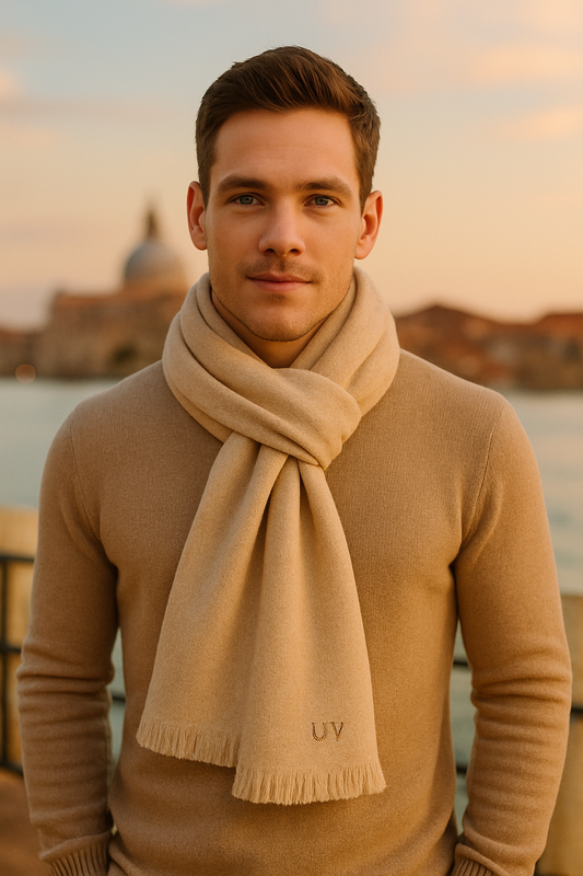 UV ATELIER Ultra-Soft & Timeless Cashmere Scarf