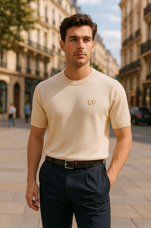 UV ATELIER Luxe Merino-Cashmere Tee