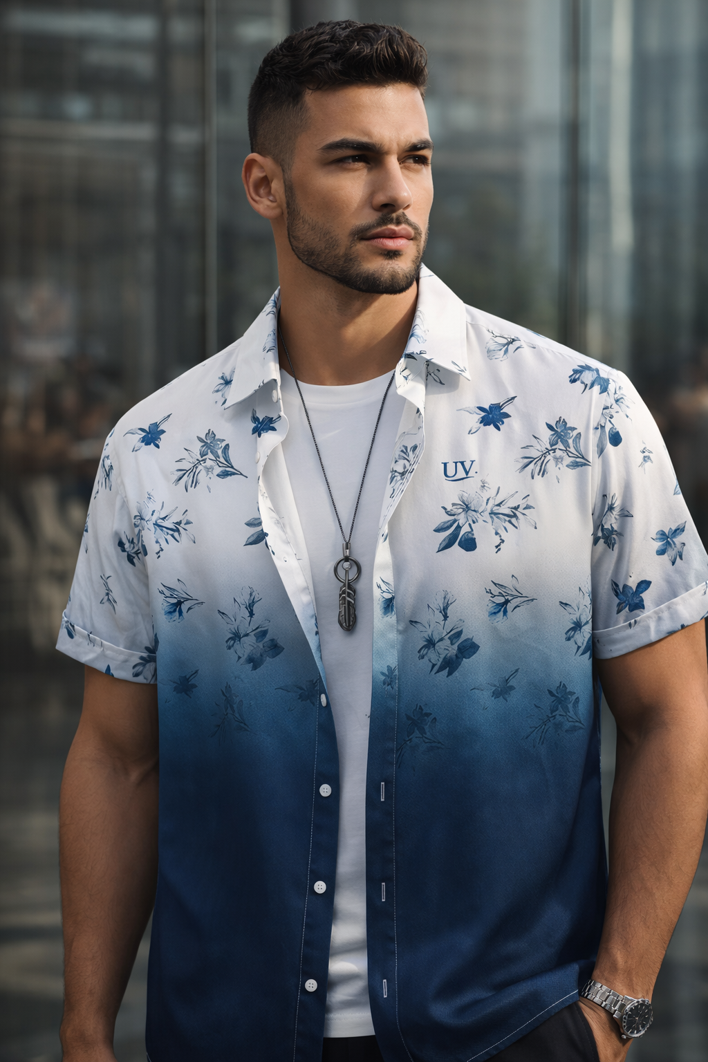 UV ATELIER Élan Ombre Shirt
