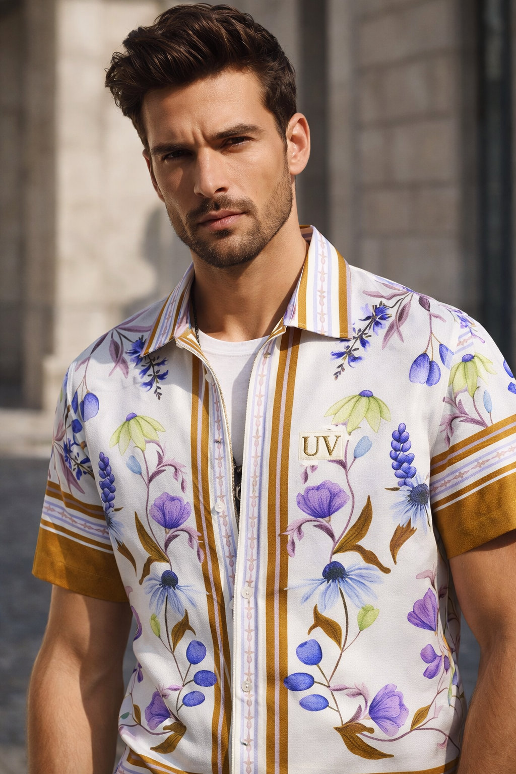 UV ATELIER Botanique Fleurline Shirt