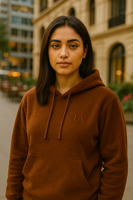 UV ATELIER Cozy Fleece Bear-Ear Hoodie