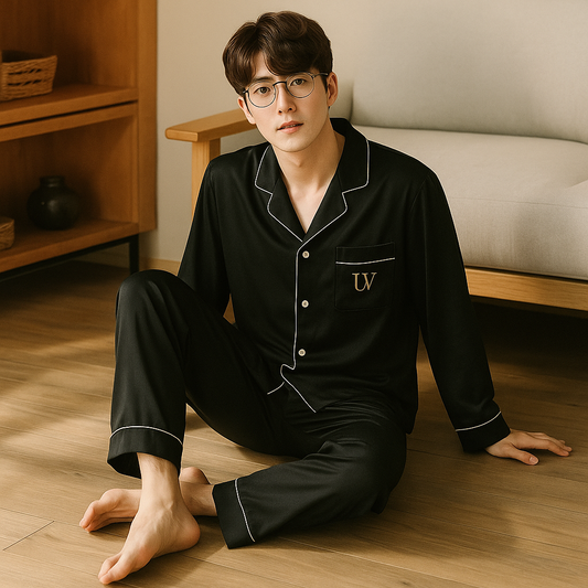 UV ATELIER Luxury Silk-Feel Sleepwear