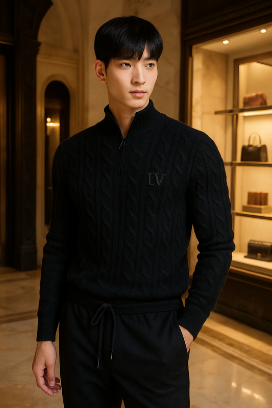 UV ATELIER – Men’s Casual Knit Sweater & Layering Vest