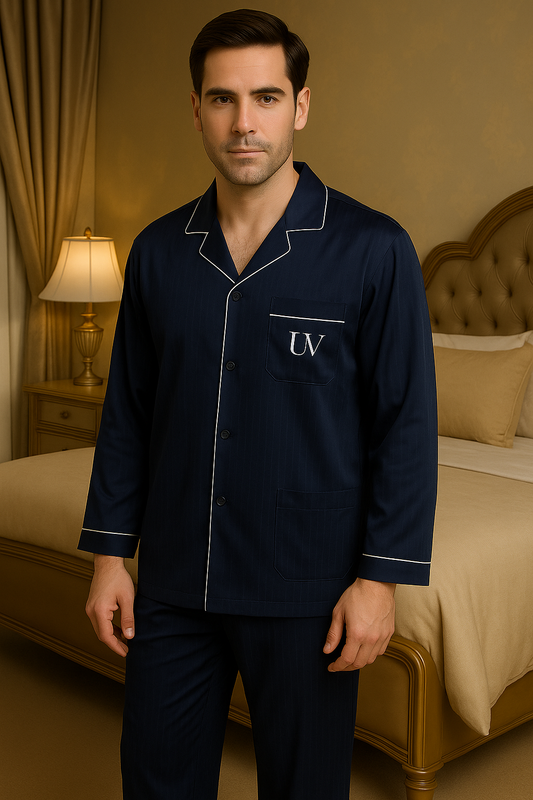 UV ATELIER 100% Cotton Men’s Pajama Set