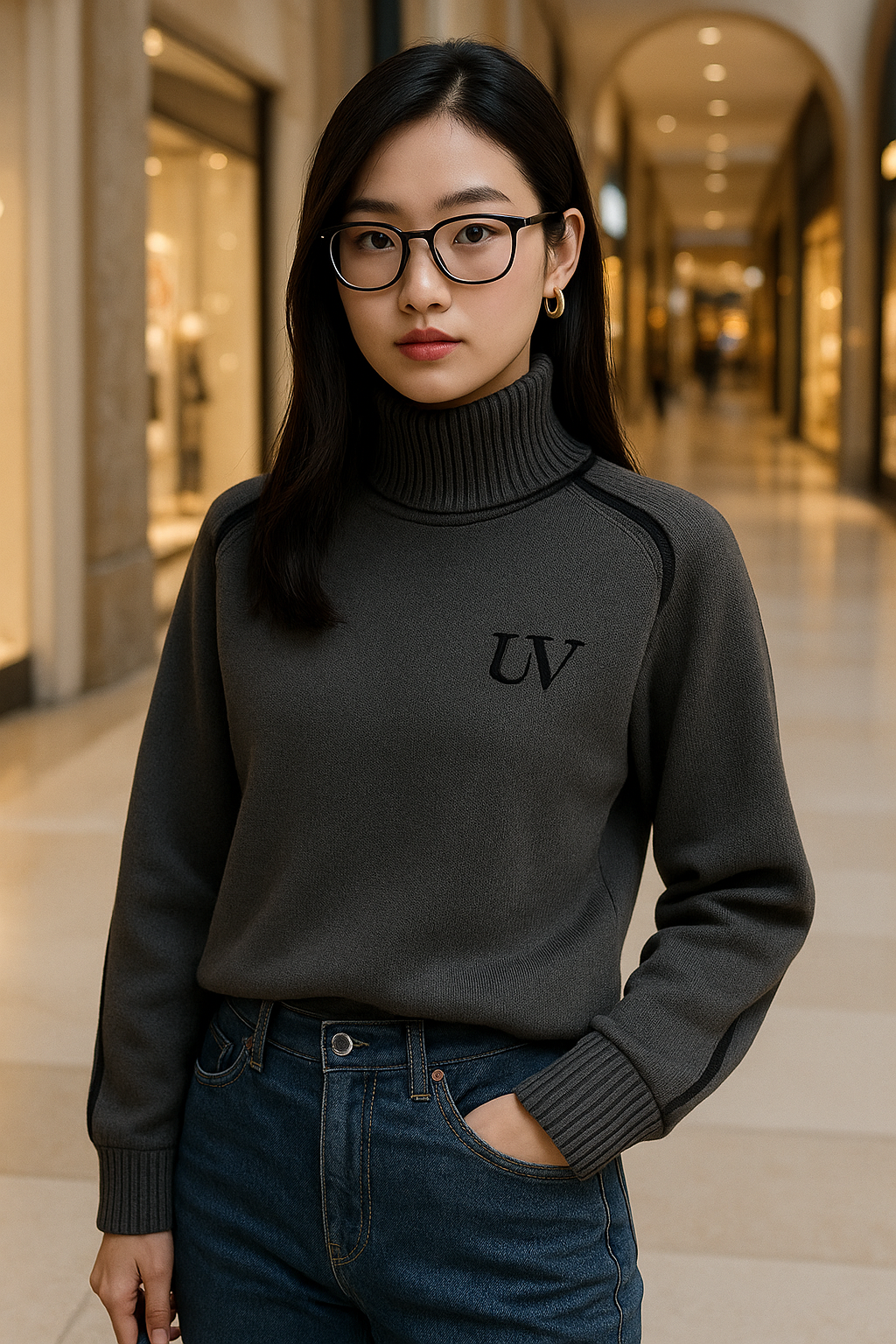 UV ATELIER — Soft Warm Thick Casual Sweater
