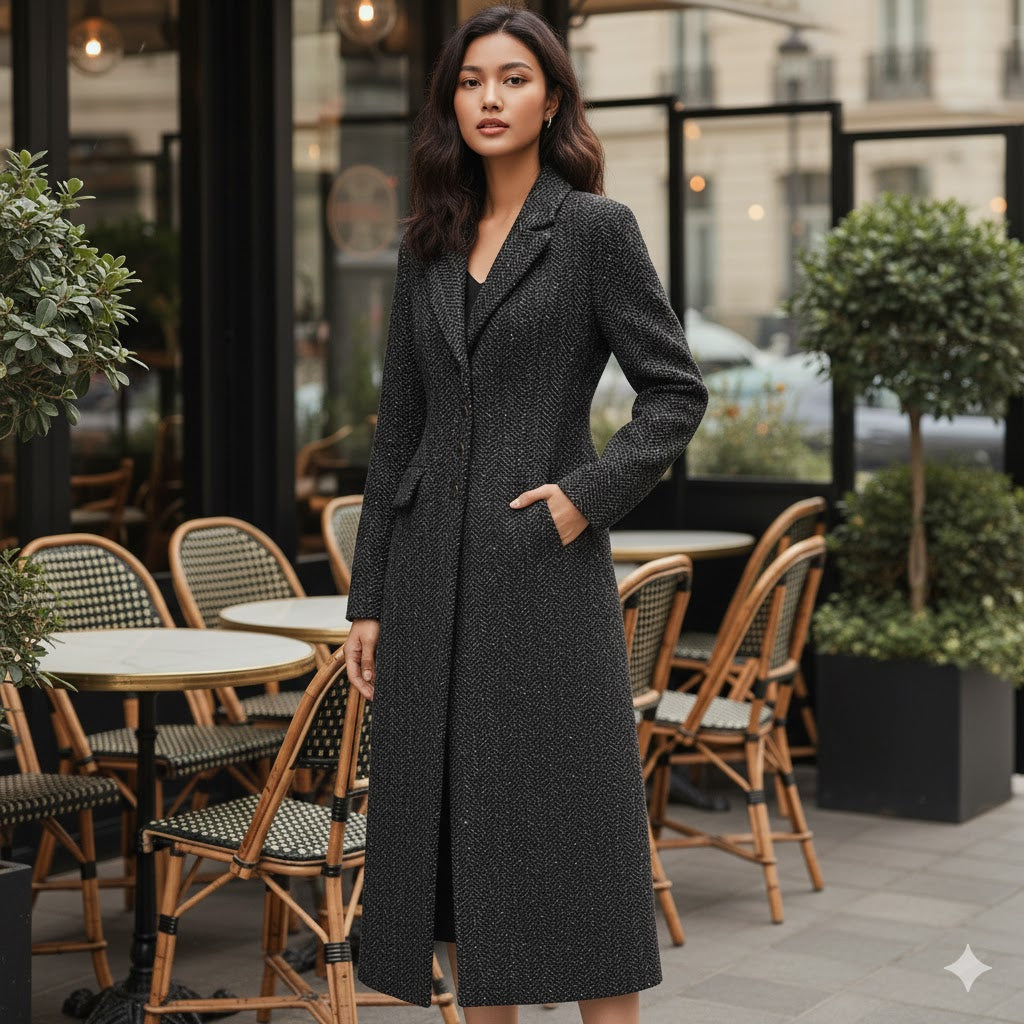 UV ATELIER – Chic Belted Windbreaker for Stylish Autumn Days
