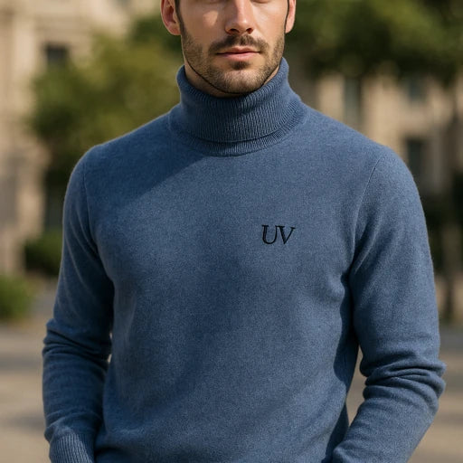 UV ATELIER Luxe Cashmere Turtleneck