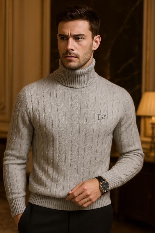UV ATELIER Classic High-Neck Pullover