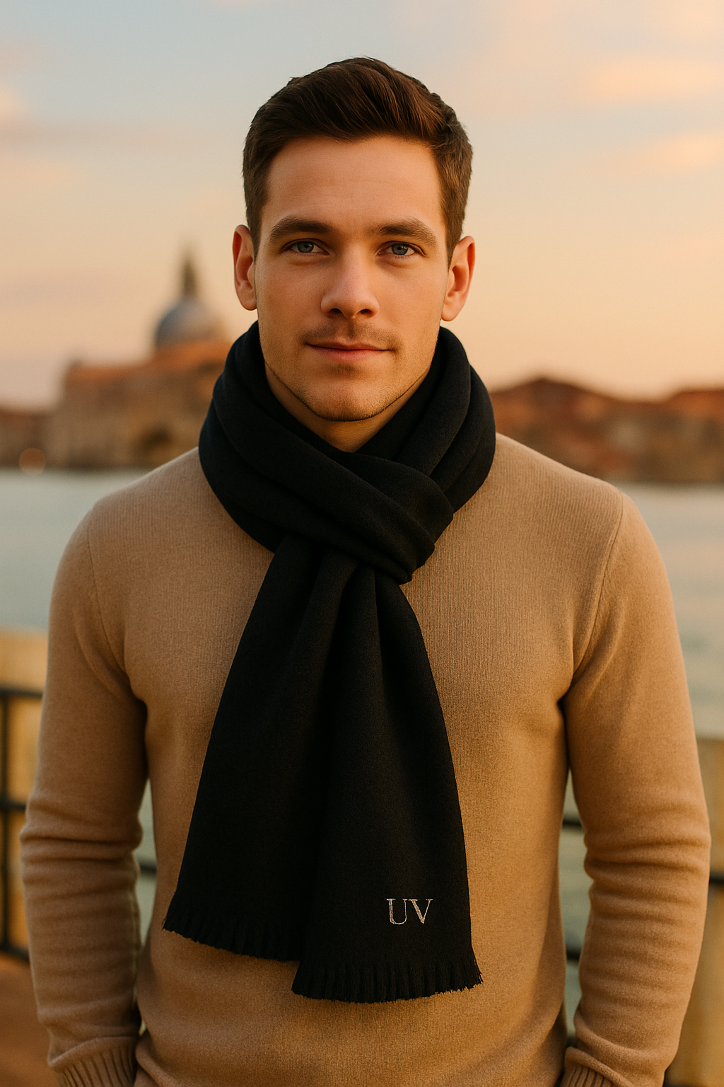 UV ATELIER Ultra-Soft & Timeless Cashmere Scarf