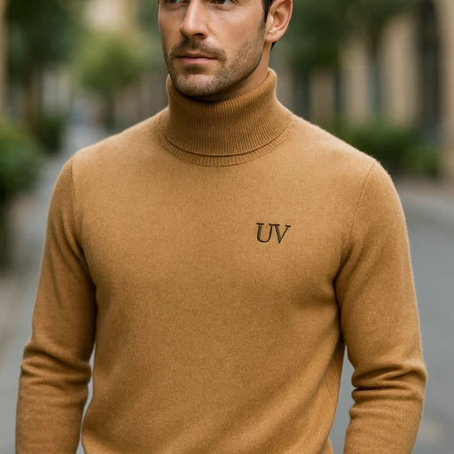 UV ATELIER Luxe Cashmere Turtleneck
