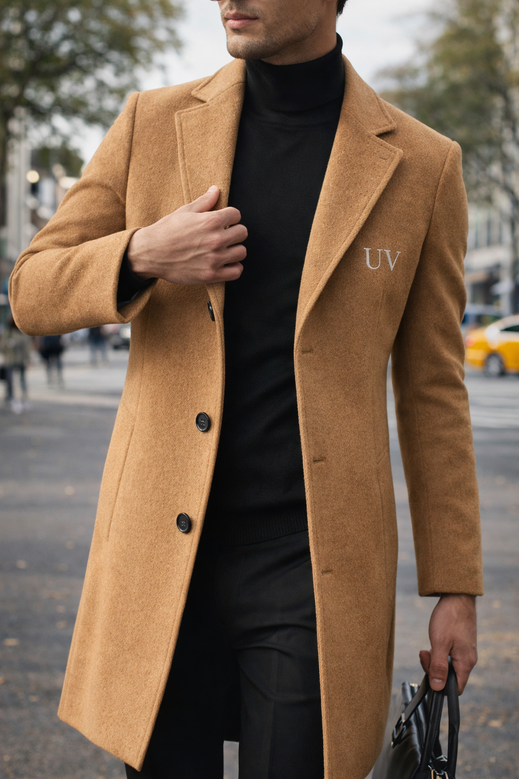 UV ATELIER Urban Wool Blend Coat