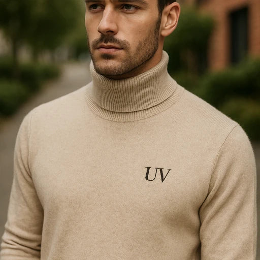 UV ATELIER Luxe Cashmere Turtleneck