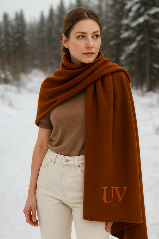 UV ATELIER Luxe Cozy Knit Wrap