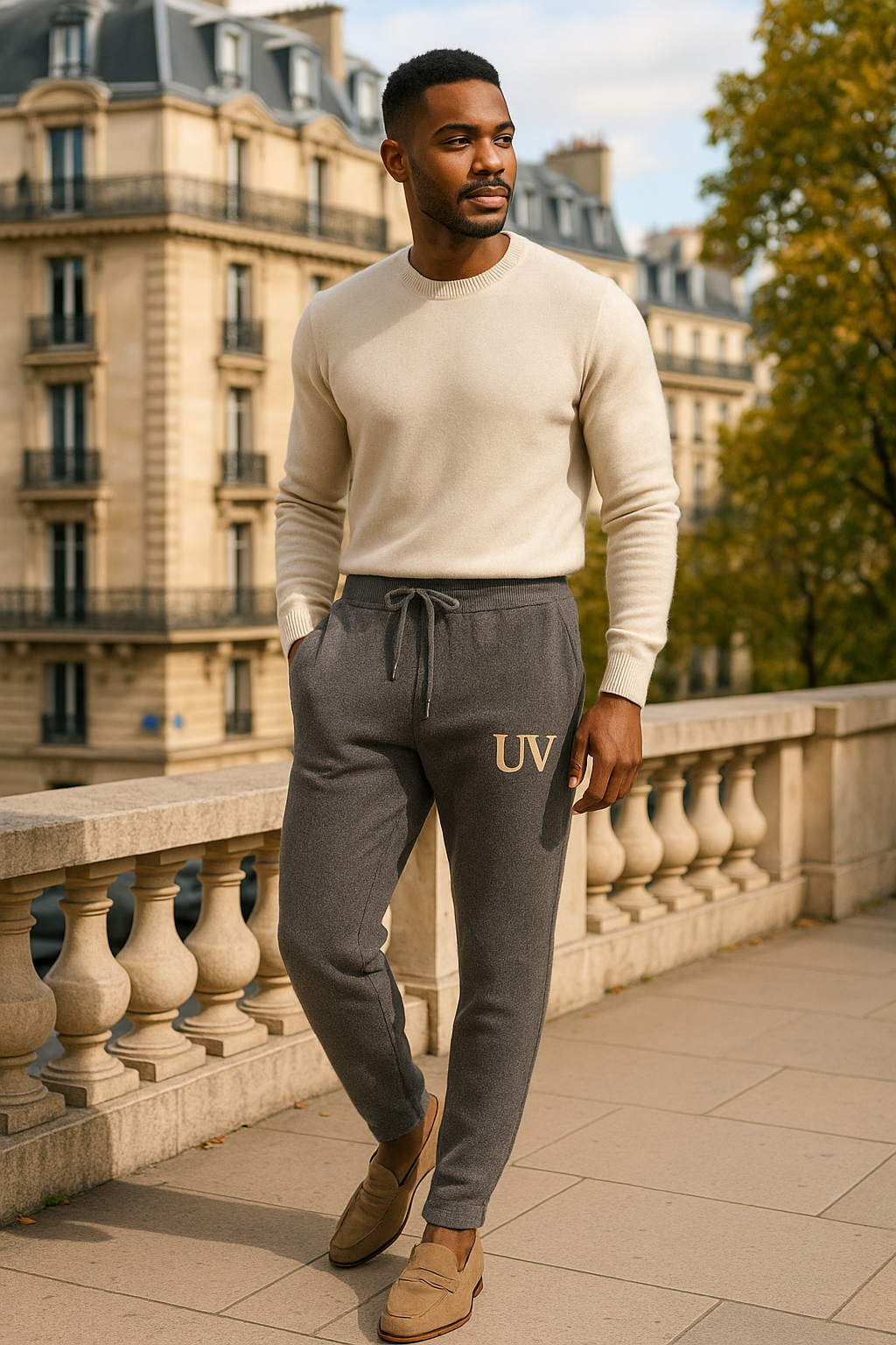UV ATELIER Luxe Cashmere Lounge Sweatpants