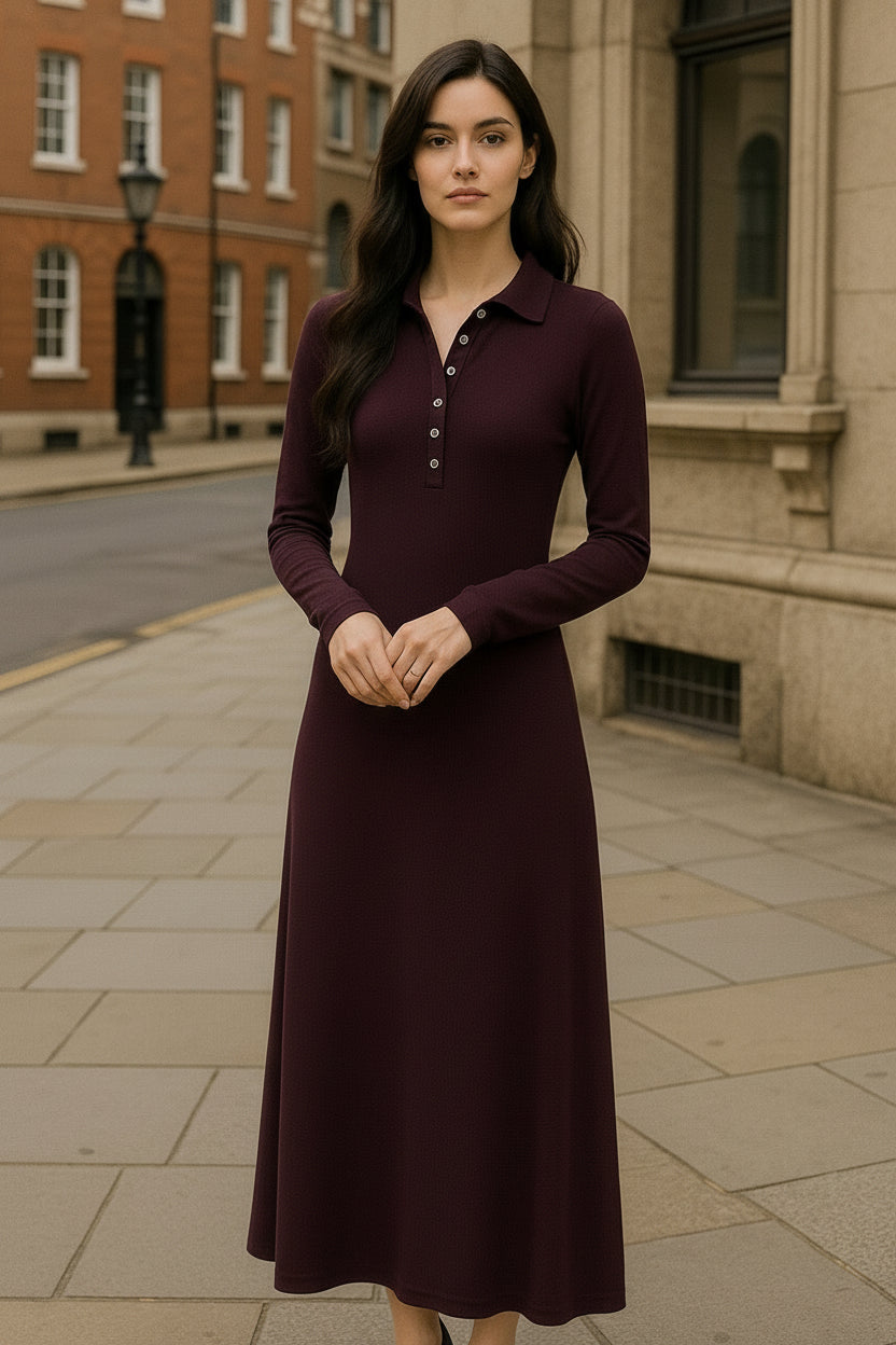 UV Atelier – Polo Knit Dress