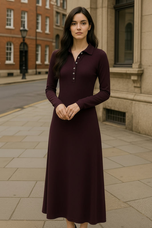 UV Atelier – Polo Knit Dress