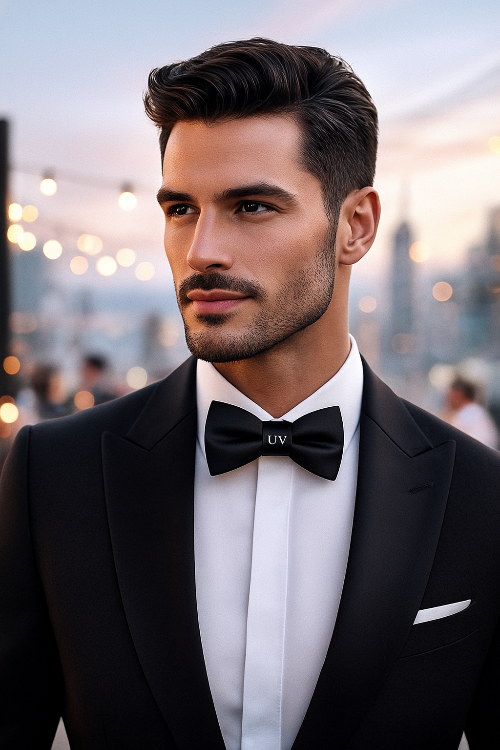 UV ATELIER Signature Luxe Formal Bow Tie