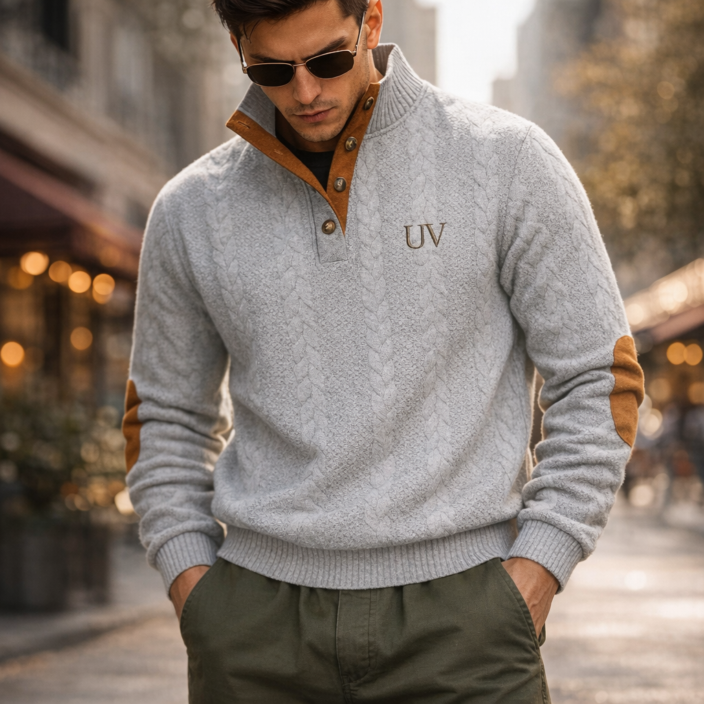 UV ATELIER Urban Jacquard Pullover