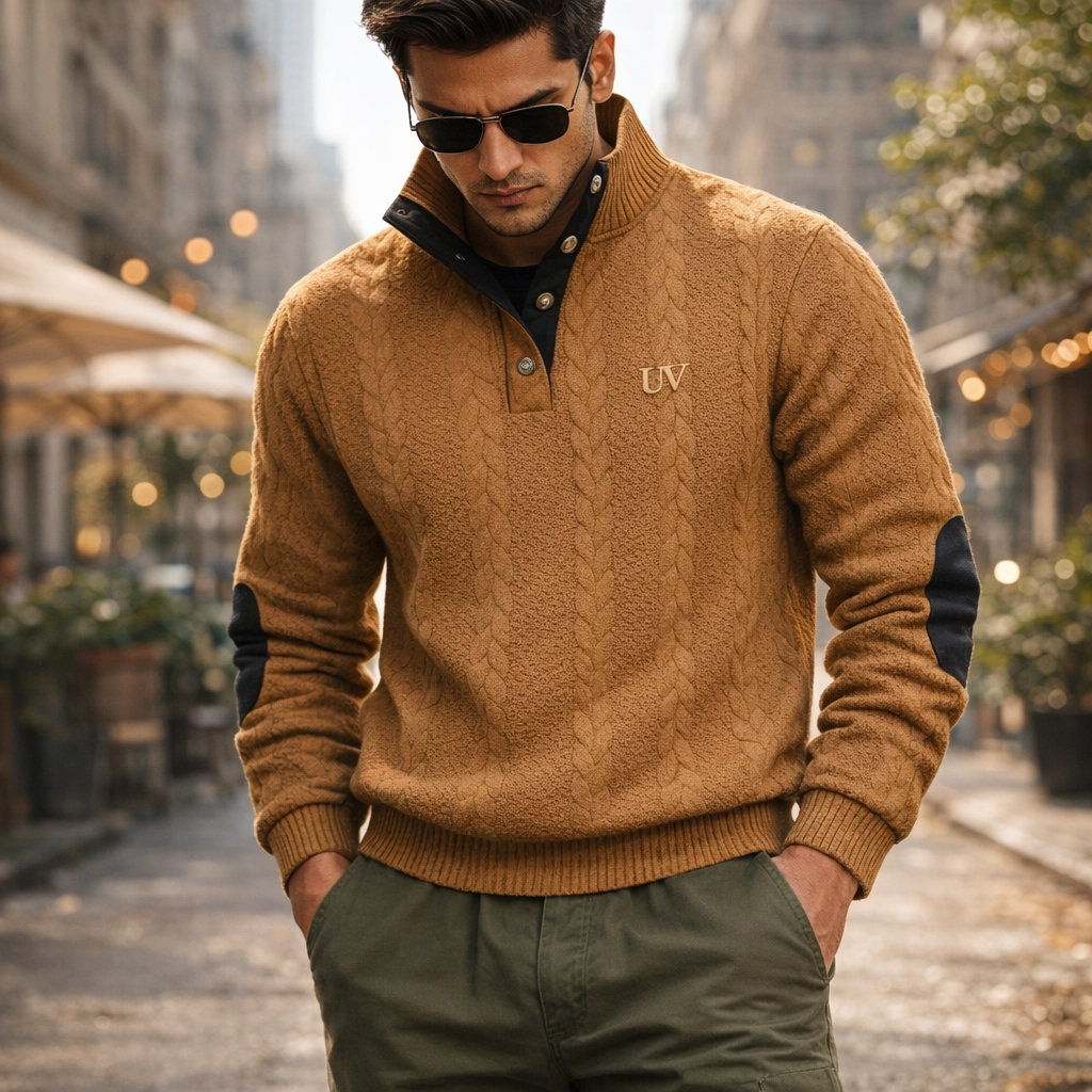 UV ATELIER Urban Jacquard Pullover
