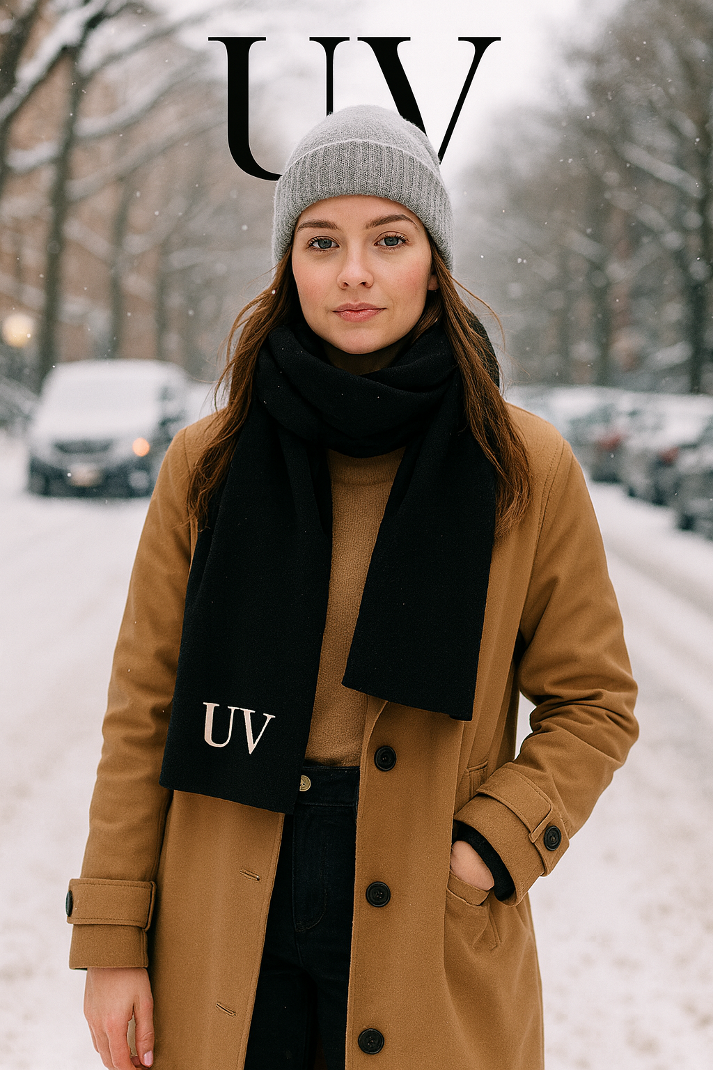 UV ATELIER Luxe Cozy Knit Wrap