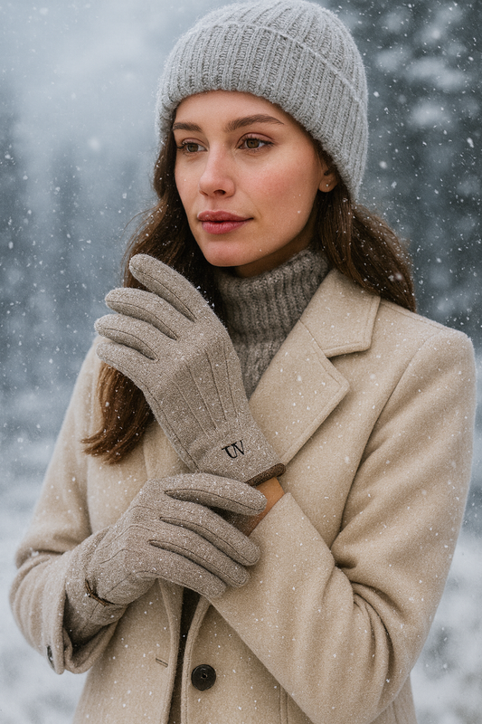 UV ATELIER Premium Touchscreen Winter Wonderland Gloves