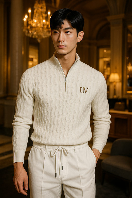 UV ATELIER – Men’s Casual Knit Sweater & Layering Vest
