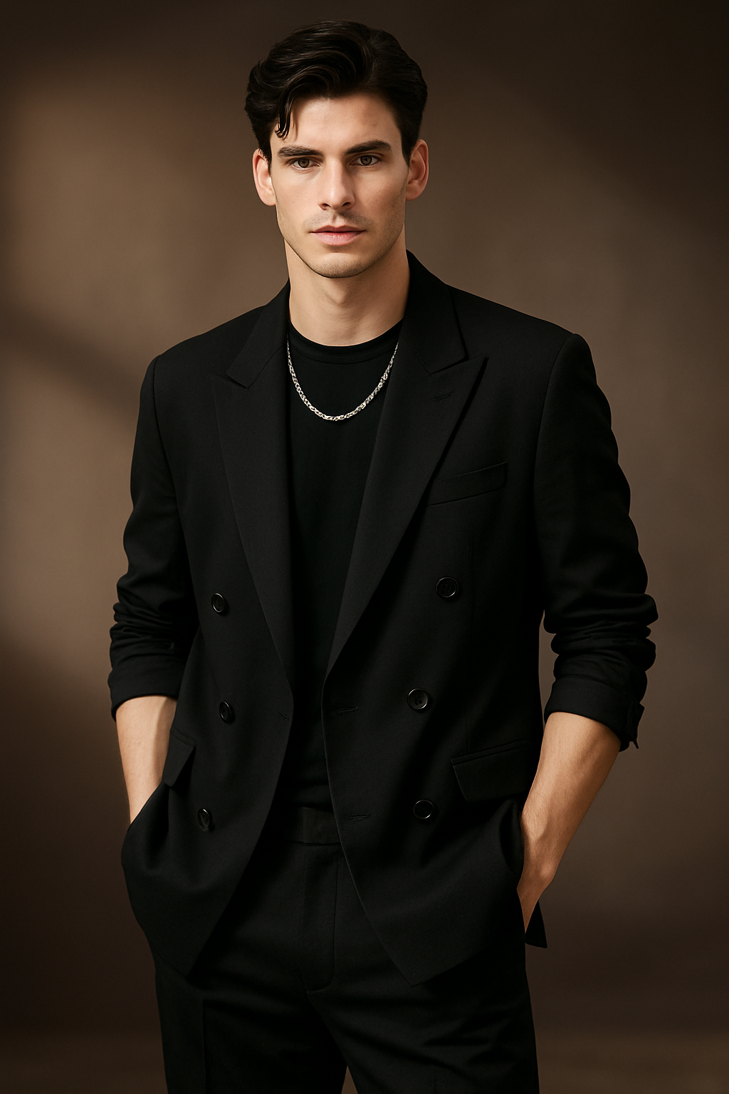 UV ATELIER – High-End Double-Breasted Men’s Blazer