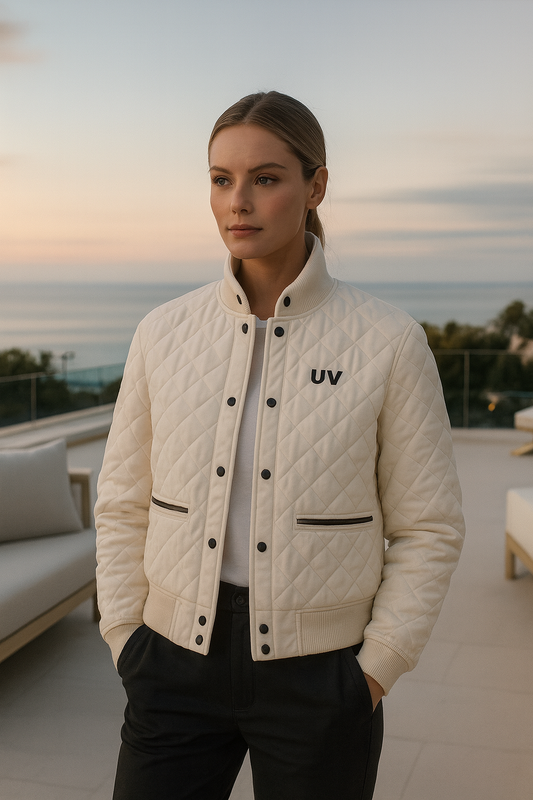 UV ATELIER  Stand-Collar Puffer Jacket