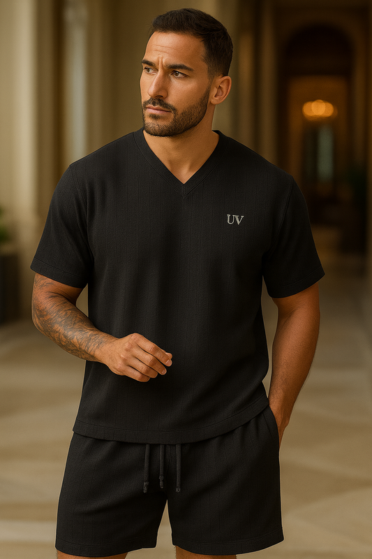 UV ATELIER Summer New Loose Short-Sleeve T-Shirt & Matching Shorts