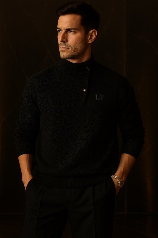 UV ATELIER New Vintage Men’s Turtleneck Sweater
