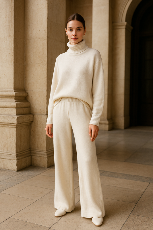 UV ATELIER 100% Cashmere Knit Set