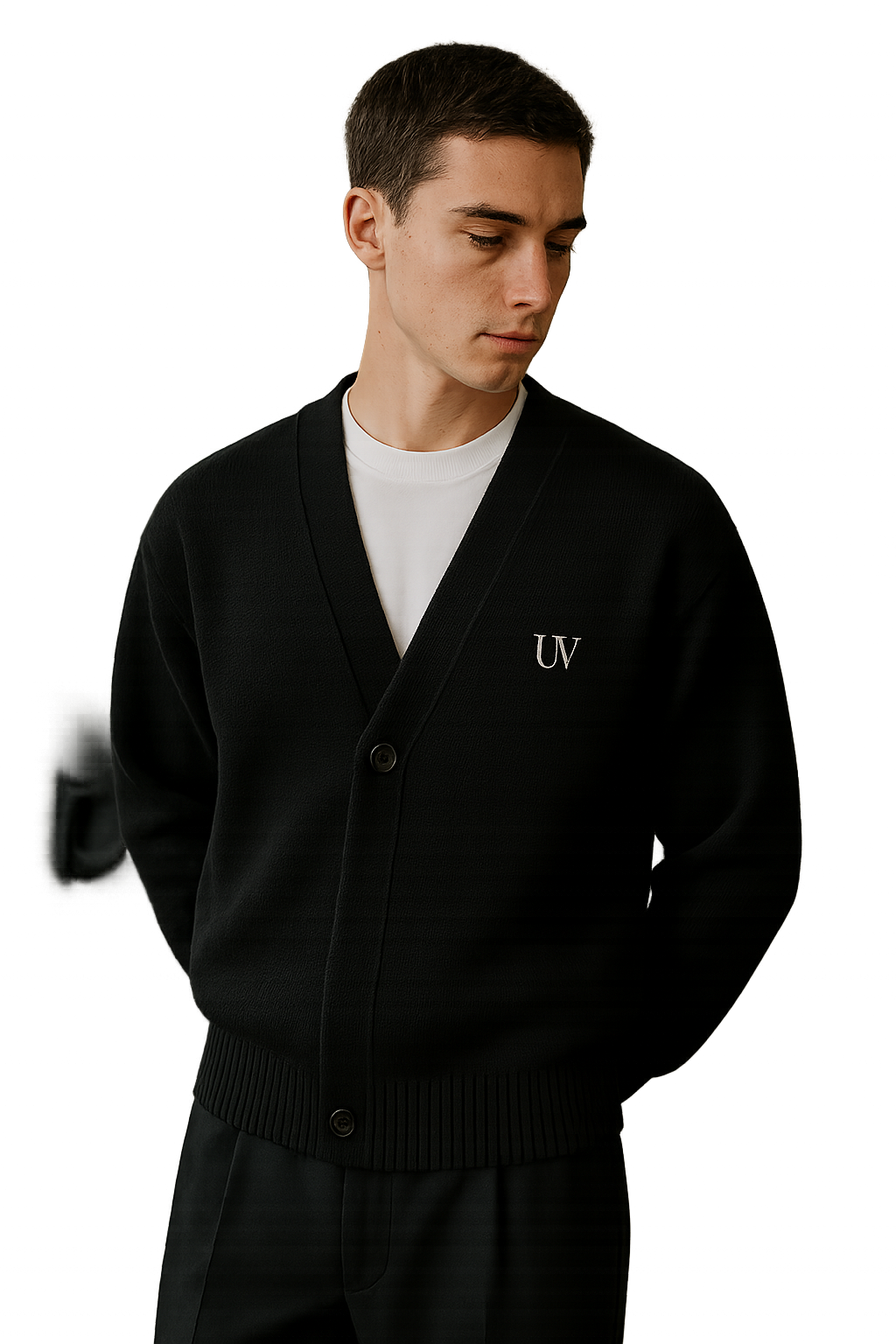 UV ATELIER Casual Streetwear American Retro Loose Knitted Sweater