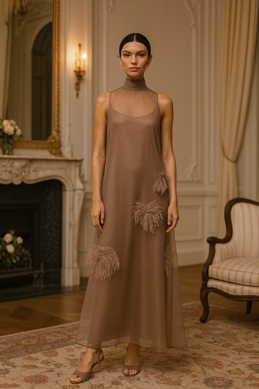 UV ATELIER – 2026 Long Staud-Inspired High-End Dress