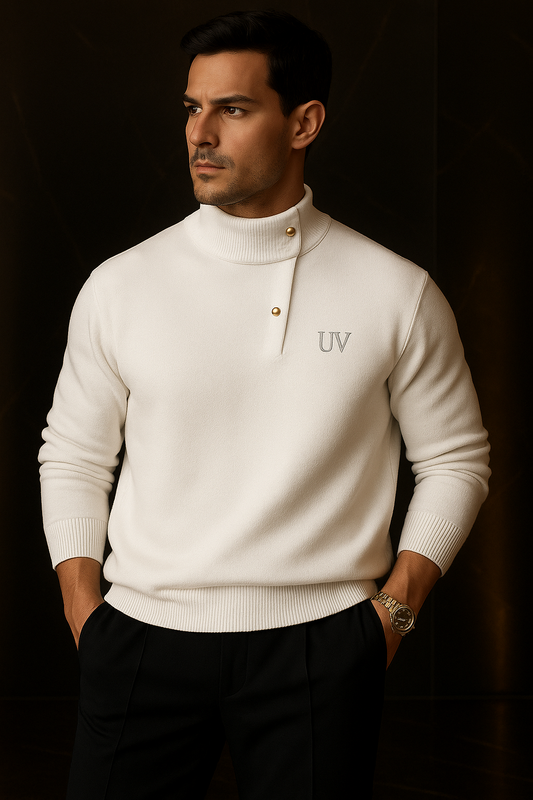 UV ATELIER New Vintage Men’s Turtleneck Sweater