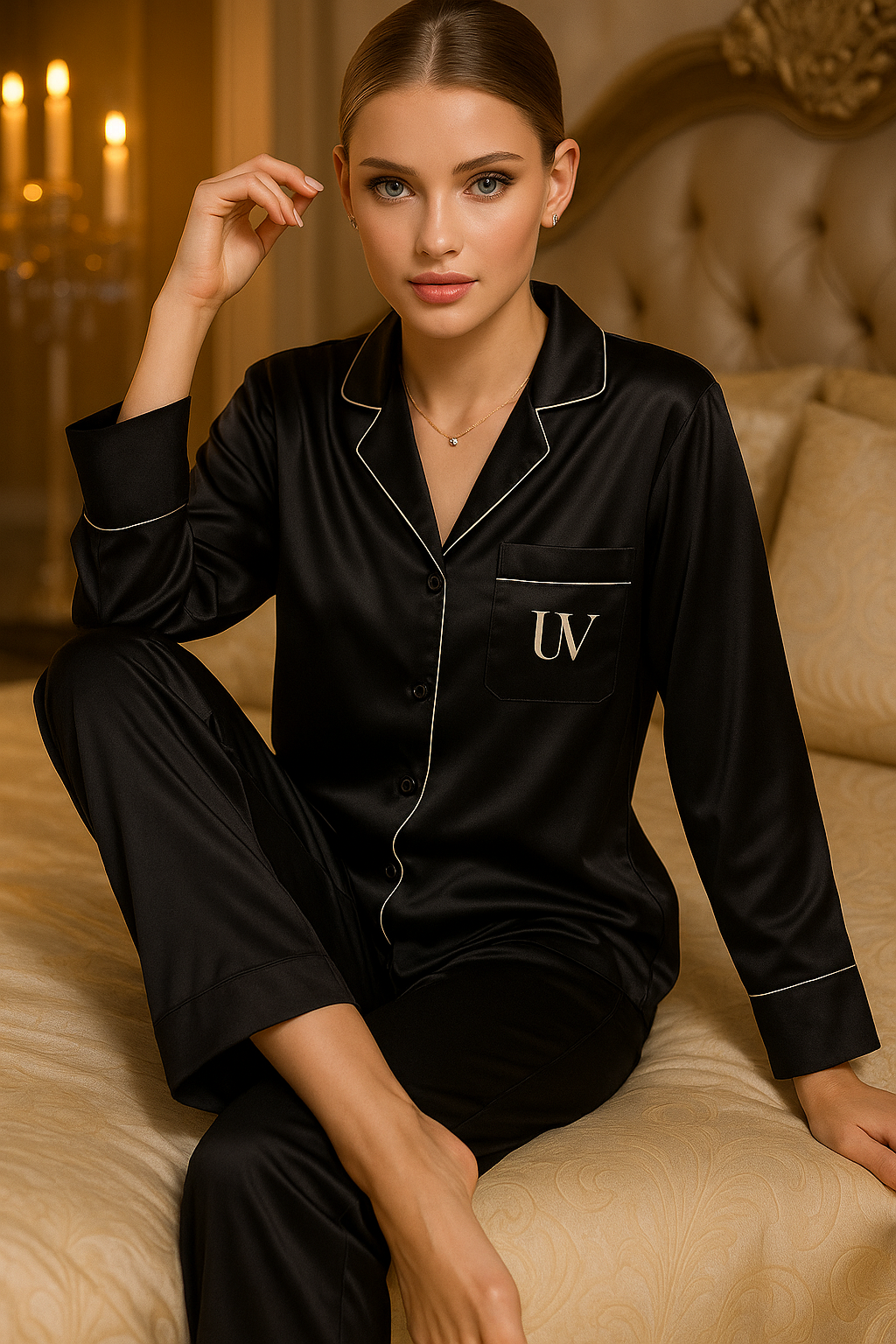 UV Atelier Winter Casual Sexy Nightwear Set