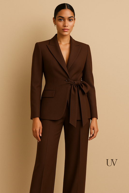 UV ATELIER Elegant Two-Piece Women’s Suit